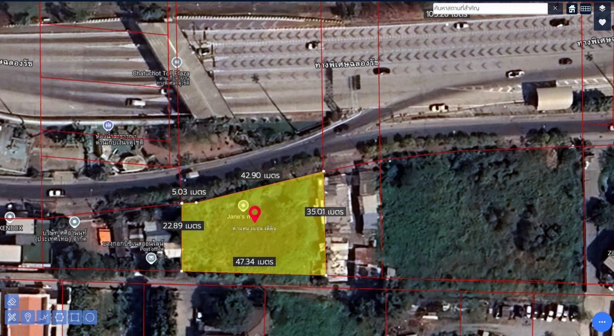 ขายที่ดินนวมินทร์ รามอินทรา : ขาย ที่ดินเปล่า 332 ตร.วา ติดทางด่วน จตุโชติ เพียงตารางวาละ 55,000 บาท หรือทั้งแปลง 18 ล้านเท่านั้น!!!