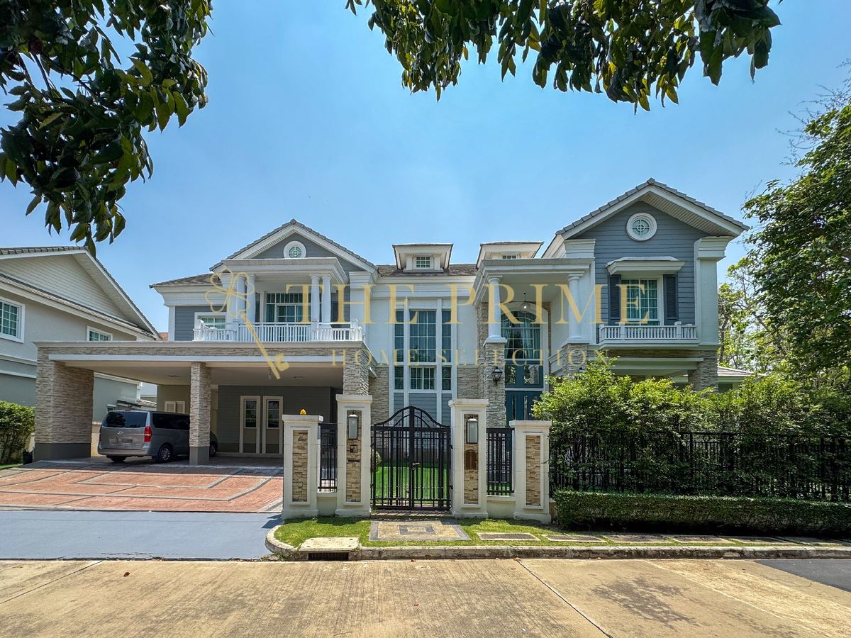 ขายบ้านบางนา แบริ่ง ลาซาล : ขายบ้านเดี่ยว คฤหาสน์หรู Narasiri Bangna : นาราสิริ บางนา NOK-004