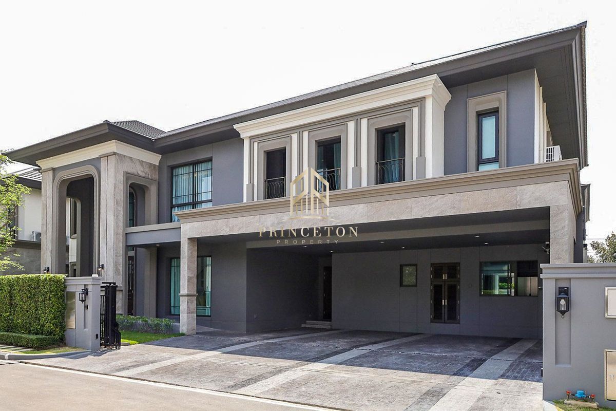 HouseLadkrabang, Suwannaphum Airport : Luxury House For Sale or Rent Grand Bangkok Boulevard Krungthep Kreetha 📞092-4252445