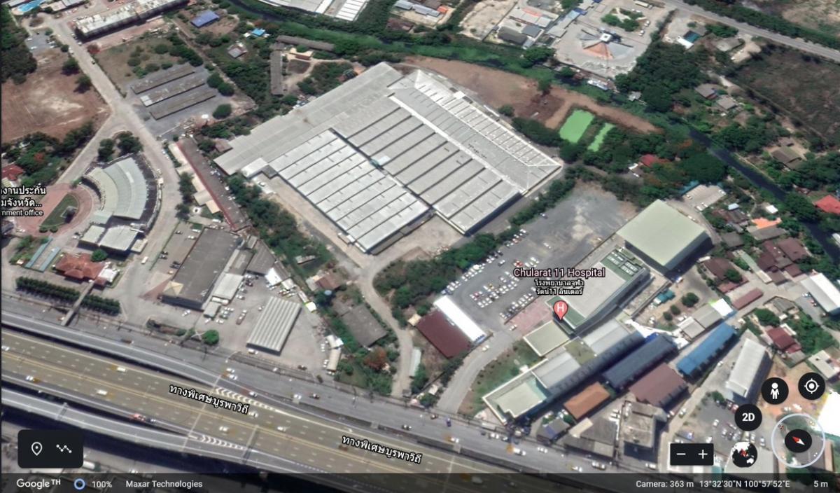 For RentWarehouseChachoengsao : Warehouse for rent on Bang Na Road, Bang Pakong, Chachoengsao, near Suvarnabhumi Laem Chabang Port Nick, Amata Nakorn Waran