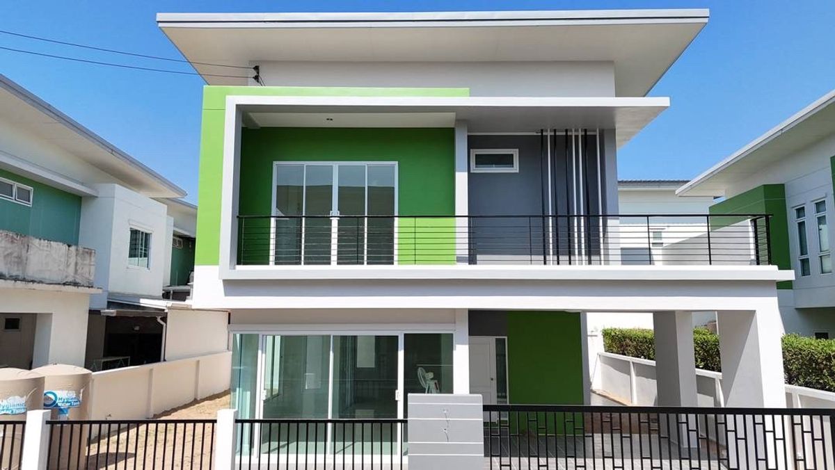 ให้เช่าบ้านศรีราชา แหลมฉบัง บ้านบึง : New house for rent @ Sriracha บ้านใหม่ให้เช่า พร้อมเฟอร์ ใกล้สวนเสือ-ศรีราชา