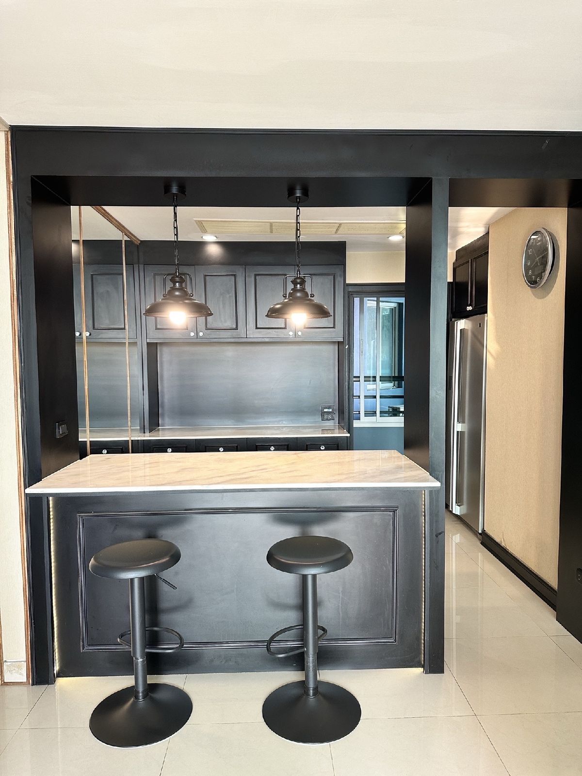 For SaleCondoWongwianyai, Charoennakor : 📢👇Living by the river , 3 beds big size, big balcony, near Icon Siam, opposite Asiatique 