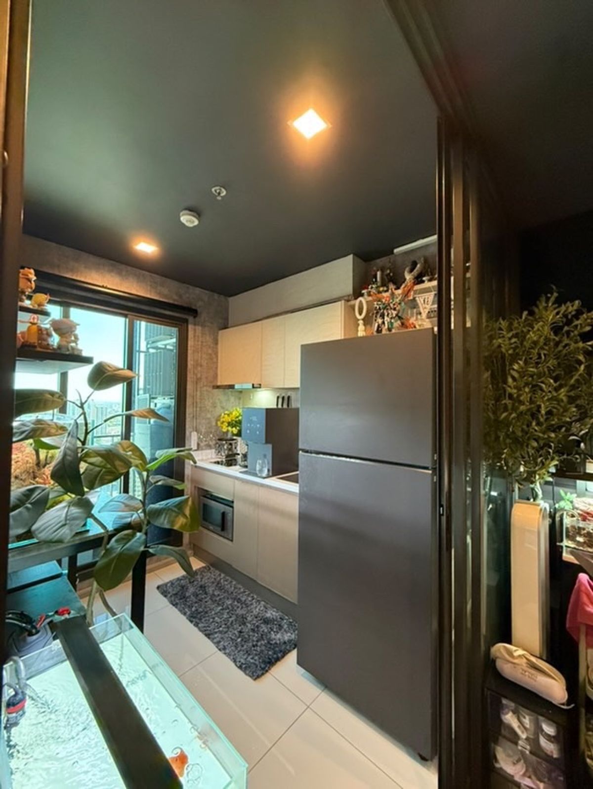 For RentCondoThaphra, Talat Phlu, Wutthakat : For Rent for Rent Life Sathorn Sierra Life Life Sathorn Siera, a beautiful room ready to move in ✨