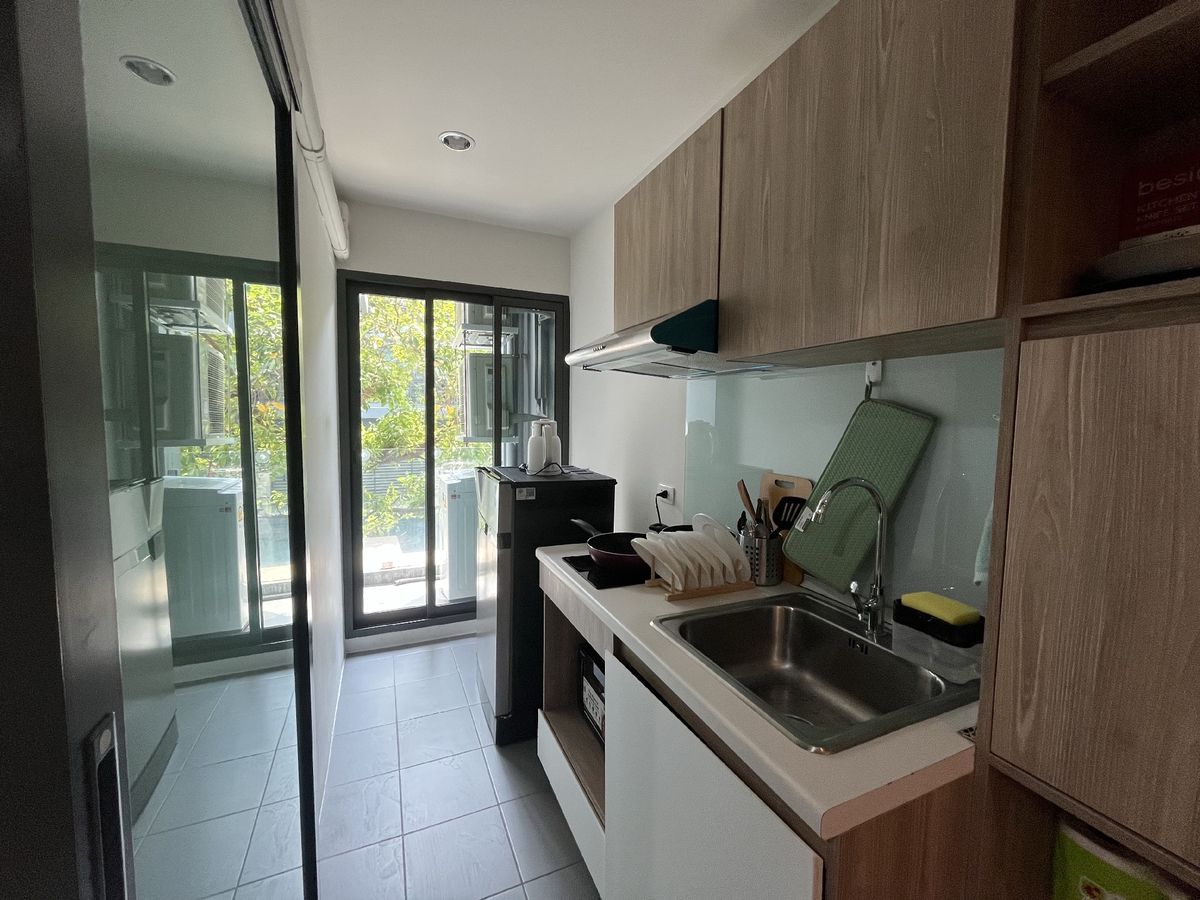 For RentCondoOnnut, Udomsuk : For Rent Lovely 1-bedroom Condo Sukhumvit 71