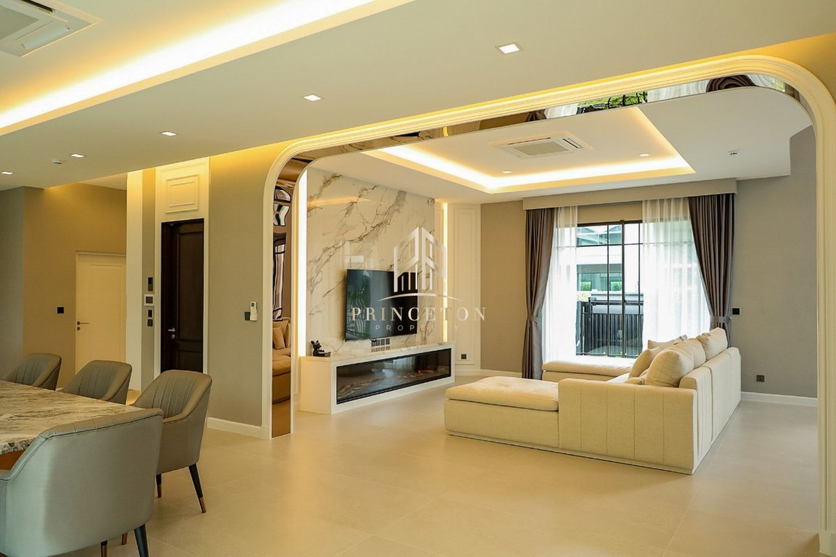 HouseLadkrabang, Suwannaphum Airport : Luxury House For Sale or Rent Grand Bangkok Boulevard Krungthep Kreetha 📞092-4252445