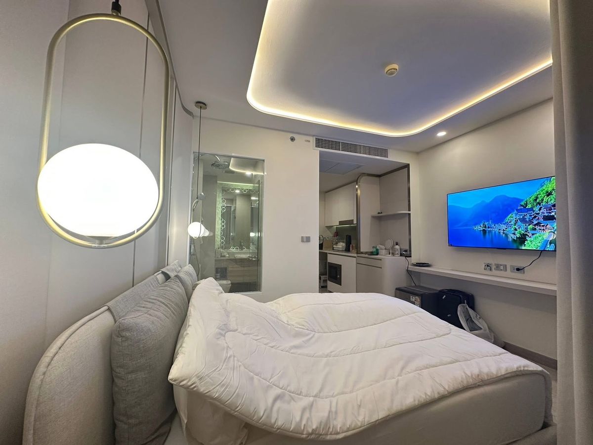 ขายคอนโดพัทยา บางแสน ชลบุรี สัตหีบ : ขายคอนโด ห้อง Studio วิวทะเล โครงการ The Riviera Jomtien