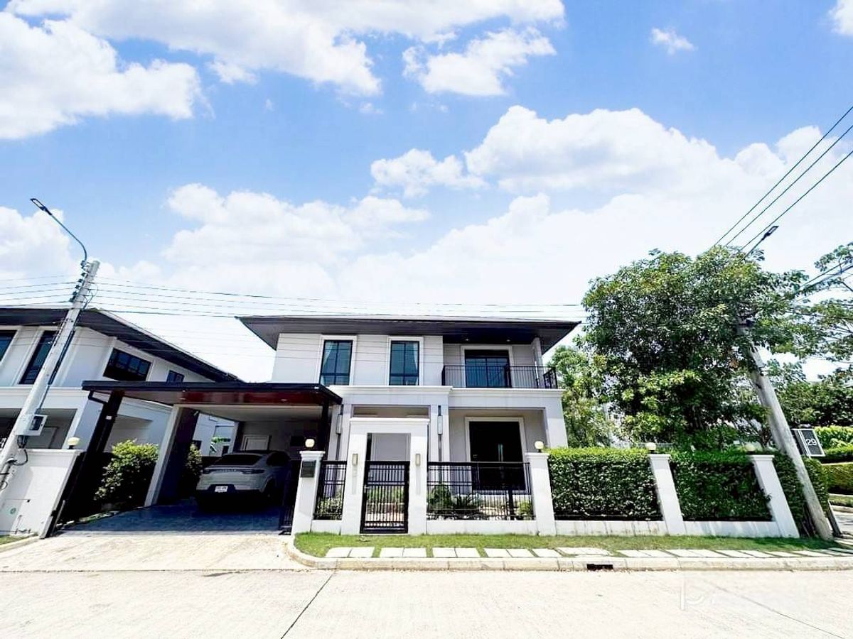 ขายบ้านพัฒนาการ ศรีนครินทร์ : ขายบ้านเดี่ยว เศรษฐสิริ พัฒนาการ เฟส 3 ซอยพัฒนาการ 87 หลังมุม  ทำเลดี  ใกล้ ARL หัวหมาก​ (JKTW30)​