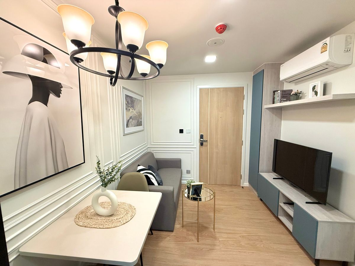 For RentCondoPathum Thani,Rangsit, Thammasat : Rent a condo Rangsit Muang Ek Short building, safe from the earthquake of the project 𝐀𝐓𝐌𝐎𝐙 𝐊𝐀𝐍𝐀𝐀𝐋 𝐑𝐀𝐍𝐆𝐒𝐈𝐓