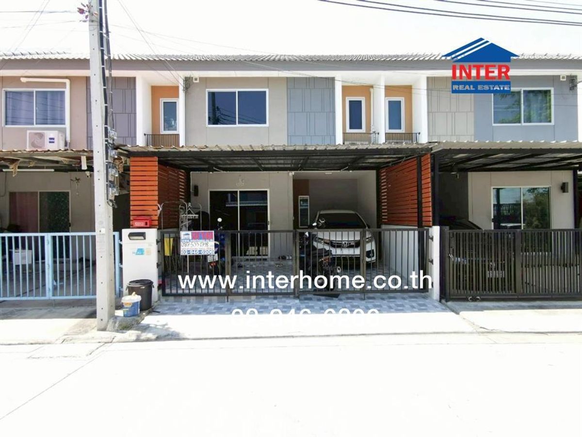 ขายทาวน์โฮมนนทบุรี บางใหญ่ บางบัวทอง : ทาวน์เฮ้าส์ 2 ชั้น 17.8 ตร.ว. หมู่บ้านพฤกษากาญจนาฯ-กันตนา ใกล้เซ็นทรัลเวสต์เกต ซอยกันตนา ถนนกาญจนาภิเษก ถนนบางม่วง - บางคูลัด บางใหญ่ นนทบุรี