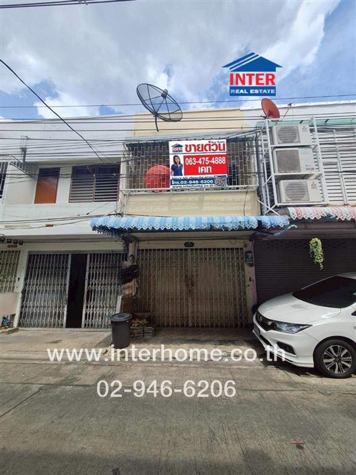 For SaleTownhomeSathorn, Narathiwat : 2-story townhouse, 9 sq.w., Townhouse, Soi Charoen Rat 7, Intersection 7-18-4, near Terminal 21, Rama 3, Sathu Pradit Road, Chan Road, Bang Kho Laem District, Bangkok
