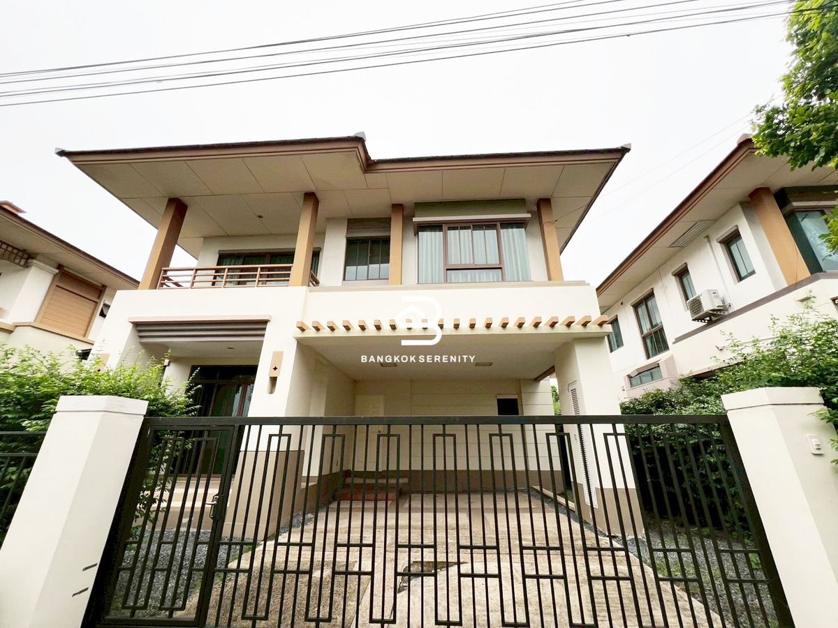 For RentHouseBangna, Bearing, Lasalle : House for Rent at Setthasiri Bangna Near Mega Bangna