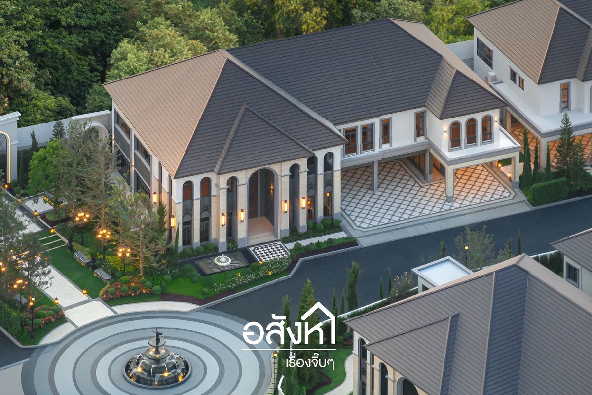 ขายบ้านพัฒนาการ ศรีนครินทร์ : The Palazzo krungthep kreetha | พื้นที่ 520-1140 ตร.ม. 5 🛌 6 🛁 12 🚖 Exclusive deal & Privilege service 065-6956939 ลูกเกด