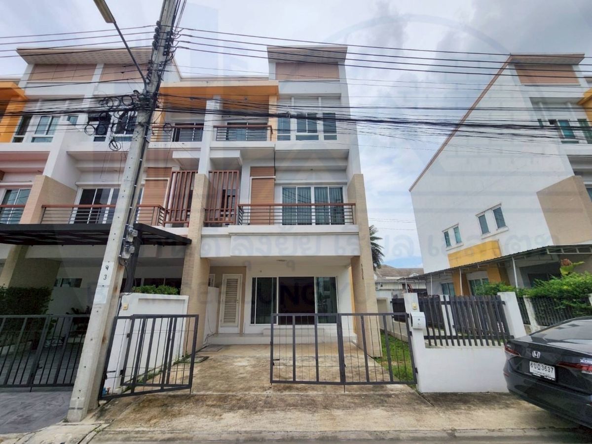 ให้เช่าทาวน์โฮมเกษตร นวมินทร์ ลาดปลาเค้า : ให้เช่าทาวน์โฮมภณาสิริเรสซิเด้นซ์เกษตร-นวมินทร์ 🏡🎉🎉聯排別墅出租，Phanasiri Residence Kaset-Nawamin 
