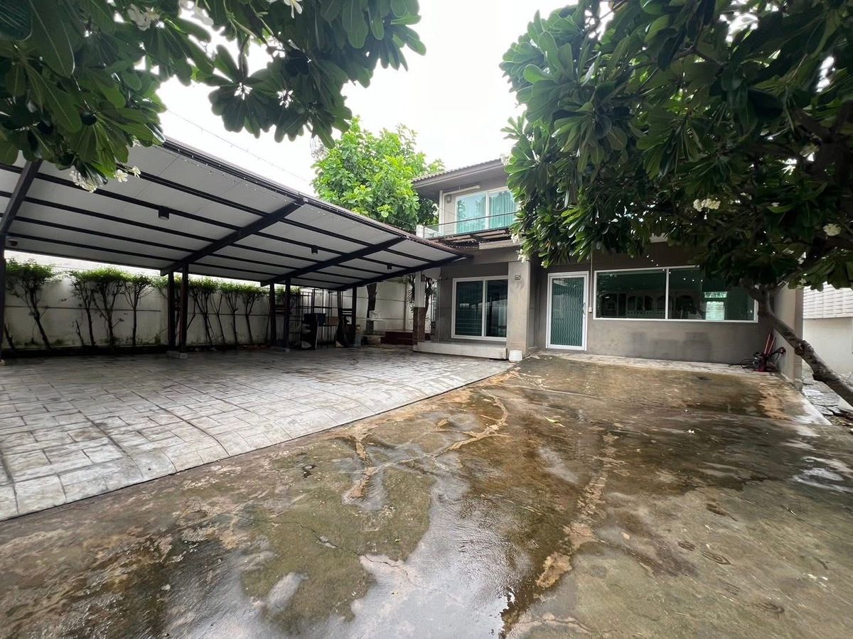 ให้เช่าบ้านนวมินทร์ รามอินทรา : ให้เช่าบ้านเดี่ยว 80 ตรว. บ้านชัยพฤกษ์ รามอินทรา-วงแหวน2 (คู้บอน) ใกล้ Fashion Island, MRT สีชมพู