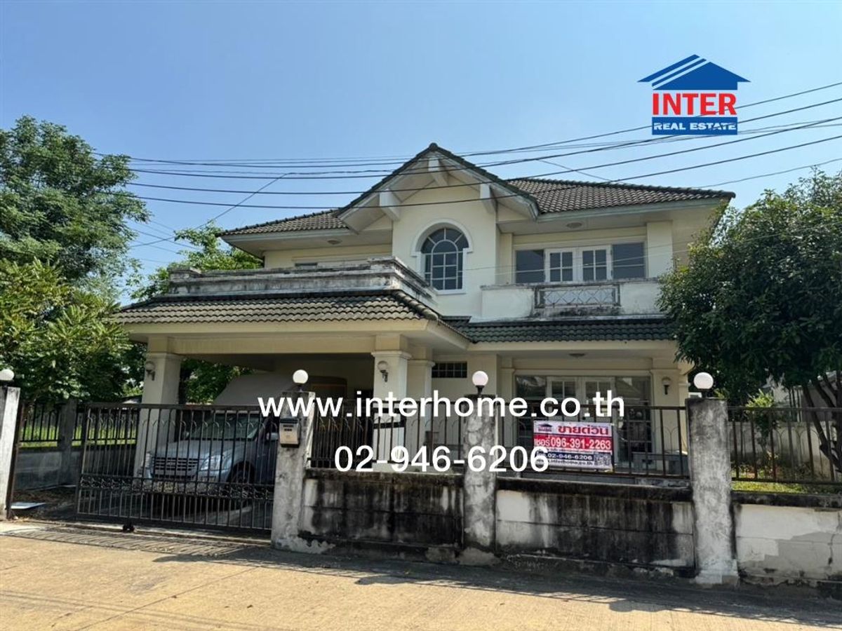 ขายบ้านเอกชัย บางบอน : บ้านเดี่ยว 2 ชั้น 74.7 ตร.ว. หมู่บ้านกล้วยไม้ ซอยเอกชัย119 ถนนเอกชัย ถนนซอยเอกชัย119 เขตบางบอน กรุงเทพมหานคร