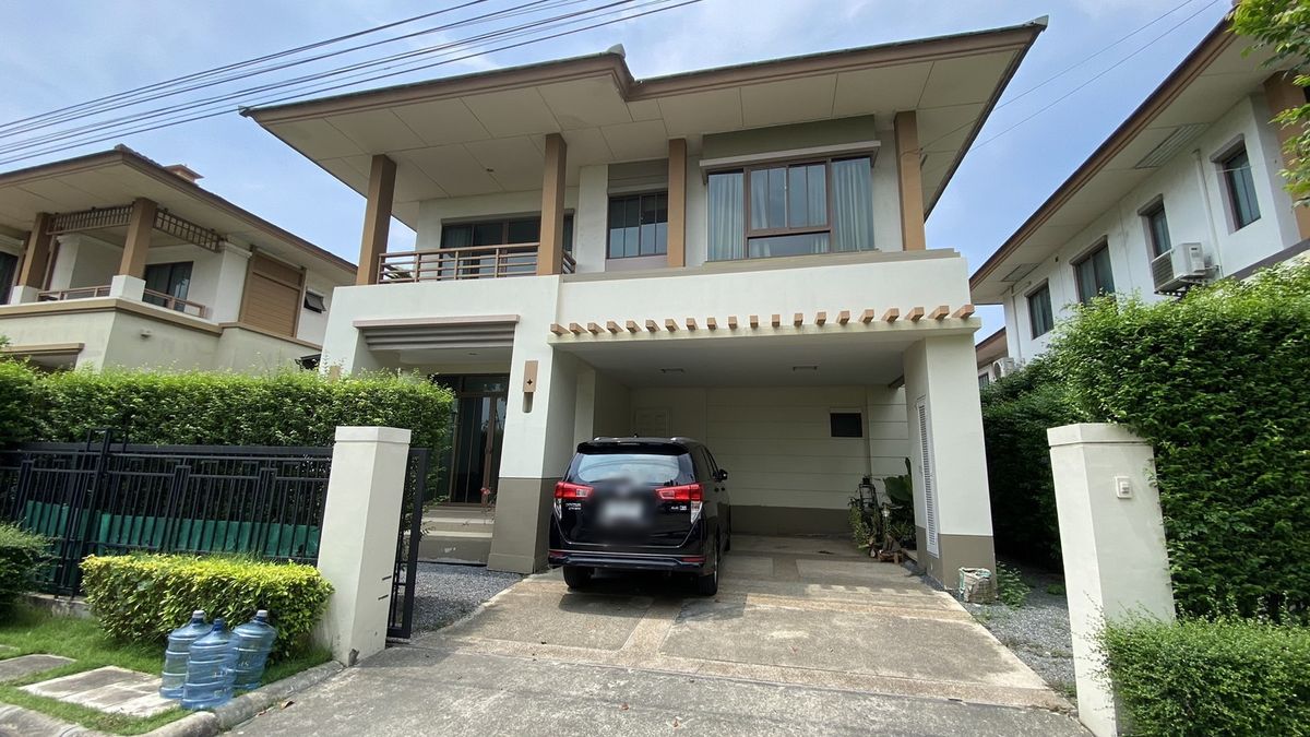 ให้เช่าบ้านบางนา แบริ่ง ลาซาล : House for rent at Setthasiri Bangna near Mega Bangna