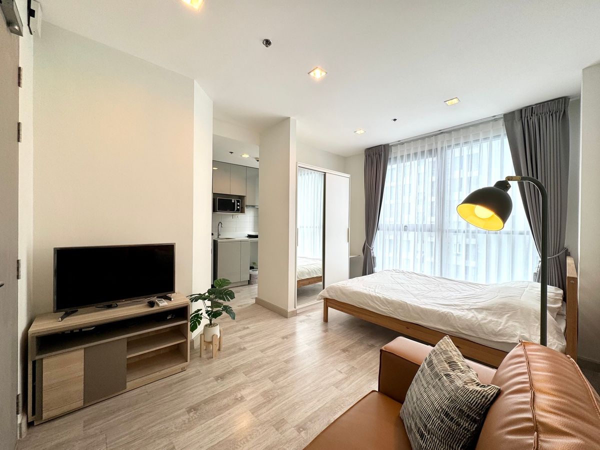 ให้เช่าคอนโดอ่อนนุช อุดมสุข : For Rent 🔥Ideo Mobi Sukhumvit 81 🔥ห้องว่างพร้อมเข้าอยู่ #ASB-0175