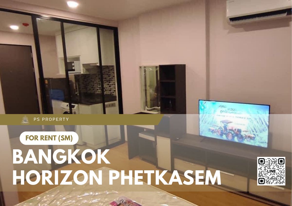 For RentCondoBang kae, Phetkasem : For rent ✨ Bangkok Horizon Phetkasem ✨ Fully furnished and equipped with electrical appliances, near MRT Bang Wa