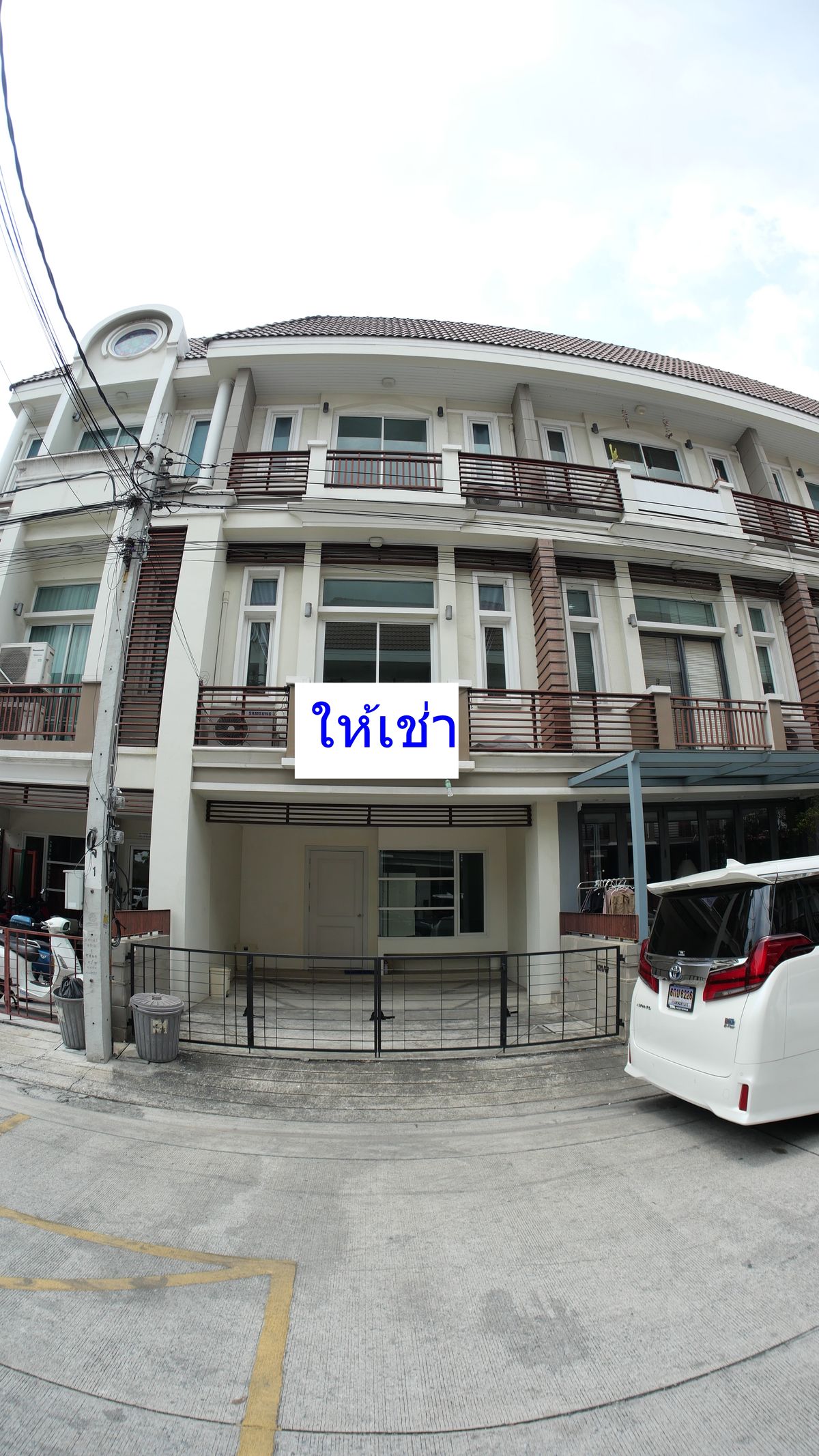 For RentHouseKaset Nawamin,Ladplakao : 2 storey detached house for rent, Sun Rice Green Nawamin 143