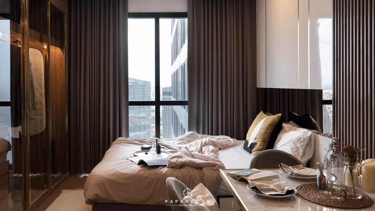 ให้เช่าคอนโดสยาม จุฬา สามย่าน : Ashton chula  silom  ห้องแต่งสวย สตูดิโอ 24,000 B  เท่านั้น  26ตรม