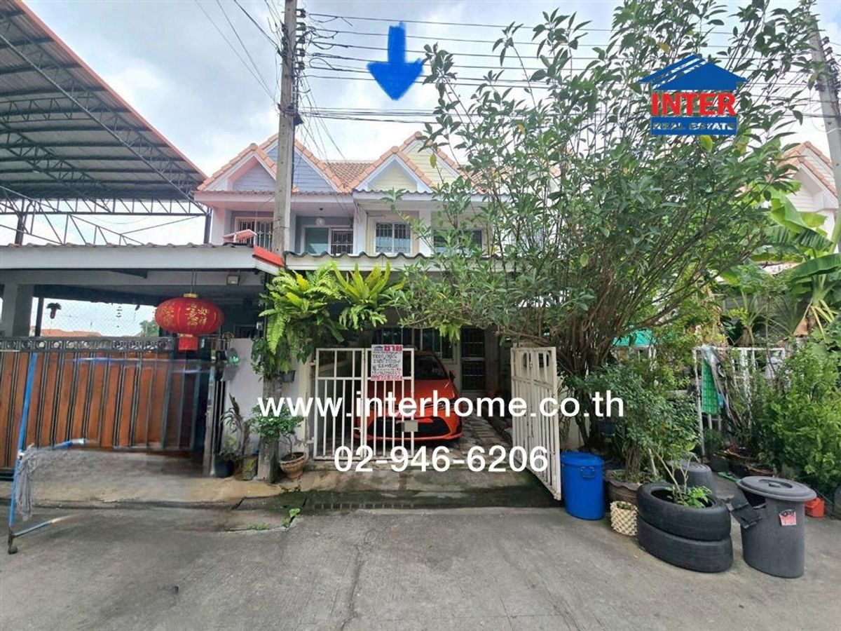 ขายทาวน์โฮมนวมินทร์ รามอินทรา : ทาวน์เฮ้าส์ 2 ชั้น 18.1 ตร.ว. หมู่บ้านรัชธานี6 ซอยสายไหม56/2 ถนนสายไหม ถนนพหลโยธิน ถนนลำลูกกา เขตสายไหม กรุงเทพมหานคร