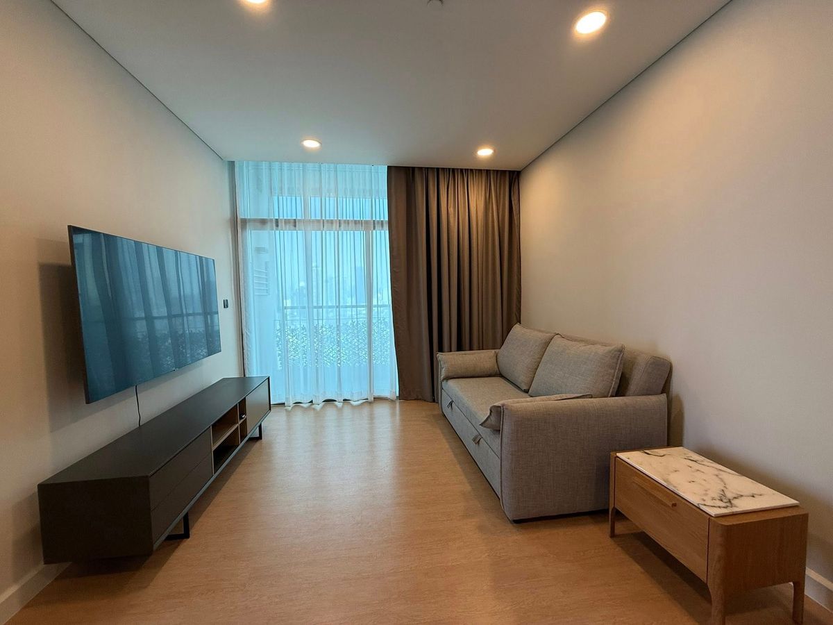 For RentCondoSathorn, Narathiwat : For Rent the Room Charoenkrung 30 2Beds 1Bath Size 59 SQ.M. F/F