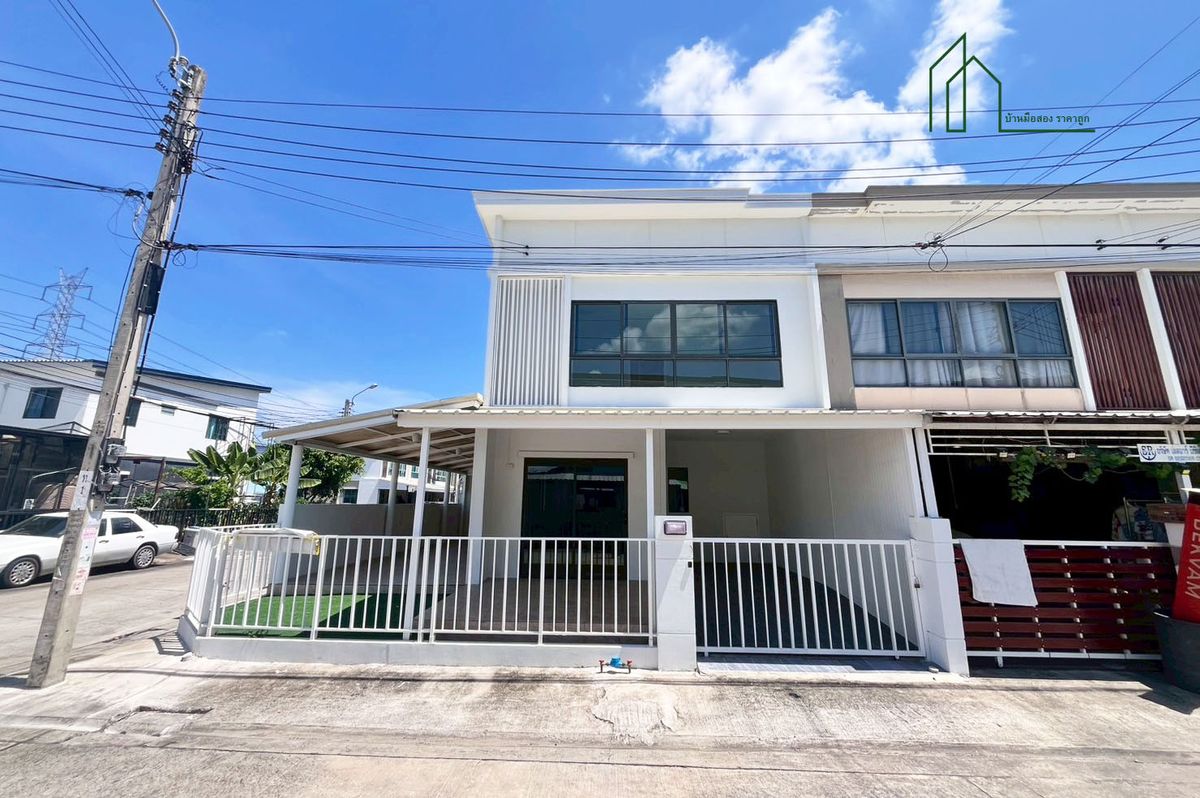 ขายทาวน์โฮมบางแค เพชรเกษม : ทาวน์เฮาส์ หลังมุม ม.พฤกษา 84/2 ซ.เพชรเกษม 63 – กาญจนาภิเษก รีโนเวทพร้อมอยู่ 