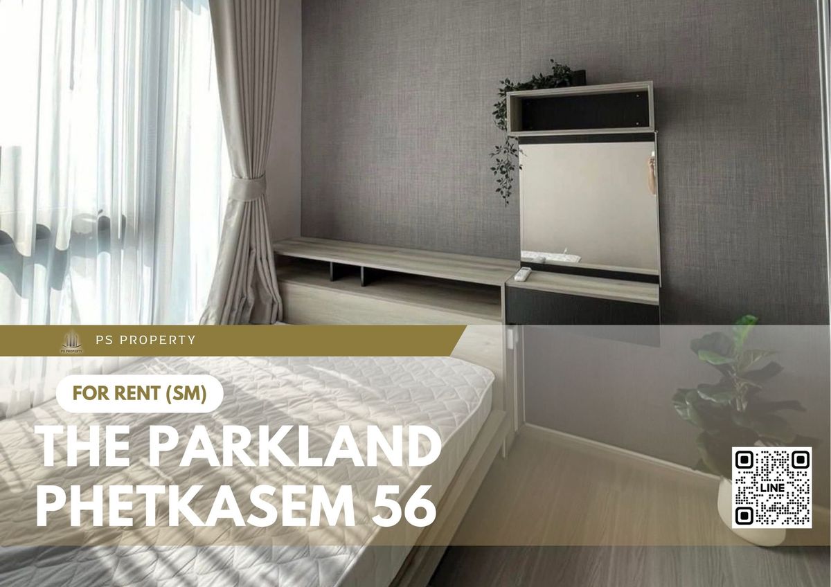 For RentCondoBang kae, Phetkasem : For rent ✨ The Parkland Phetkasem 56 ✨ Fully furnished and equipped with electrical appliances, near MRT Phasi Charoen