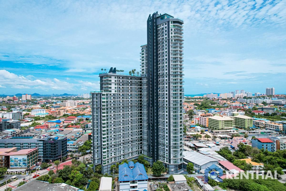 ขายคอนโดพัทยา บางแสน ชลบุรี สัตหีบ : ขาย Arcadia Millennium Tower 2 ห้องนอน, โควต้าต่างชาติ