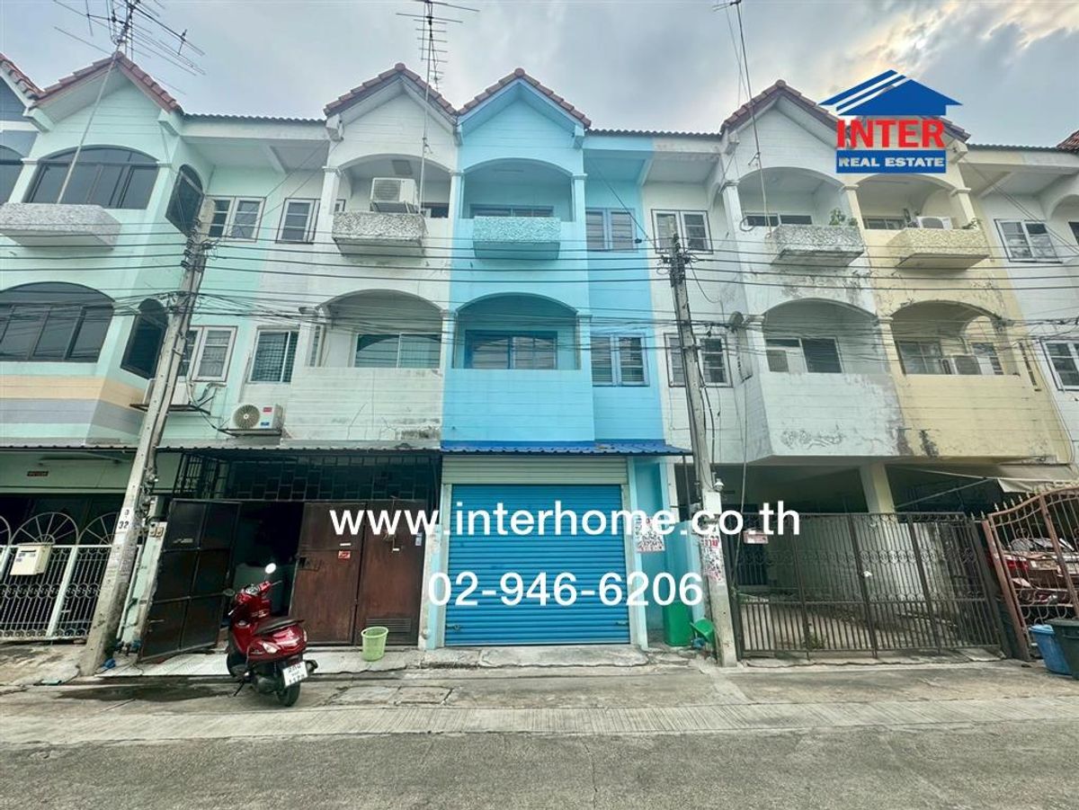 ขายทาวน์โฮมนนทบุรี บางใหญ่ บางบัวทอง : ทาวน์โฮม 3 ชั้น 16 ตร.ว. หมู่บ้านบัวทองธานี ระหว่างซอย14-15 ถนนกาญจนาภิเษก ถนนบางกรวย-ไทรน้อย บางบัวทอง นนทบุรี