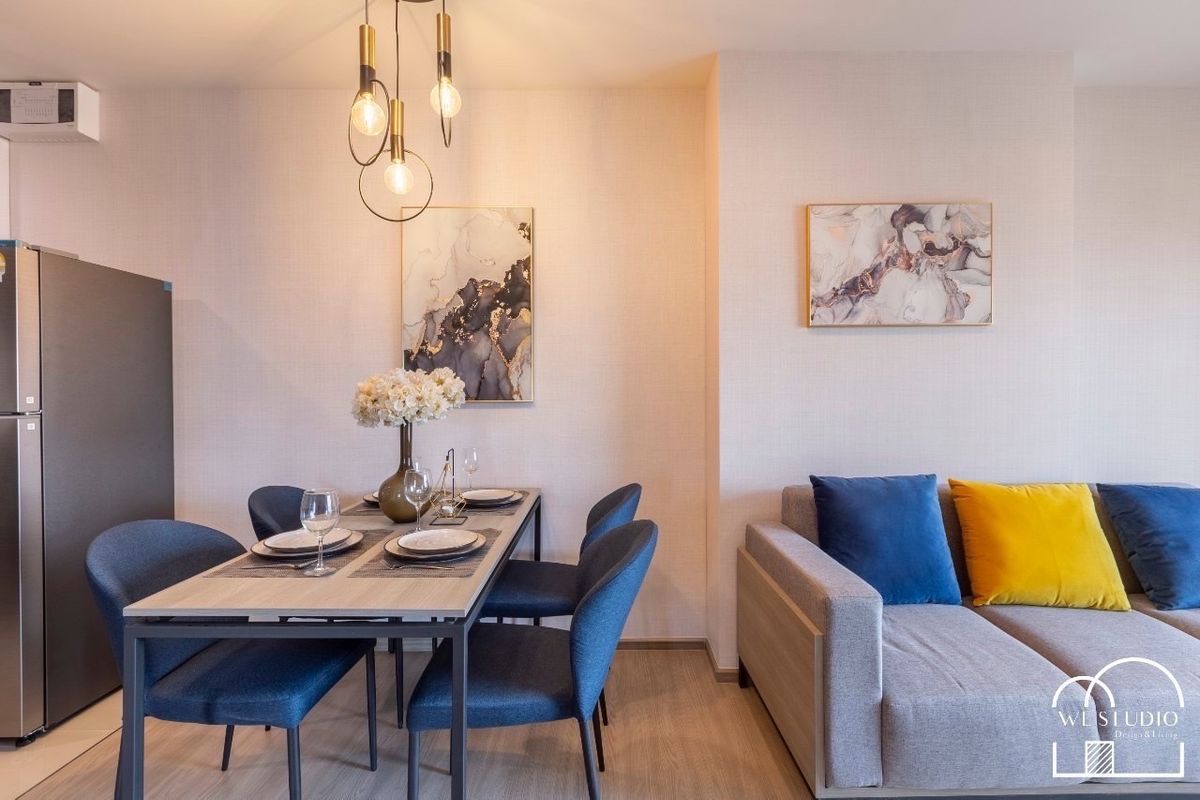 For SaleCondoRama9, Petchburi, RCA : Sell ​​The Base, Petch Buri, Thonglor, size 61 SQ.M 2 BED 2 Bath, only 7.79 MB. Free central 5 years.