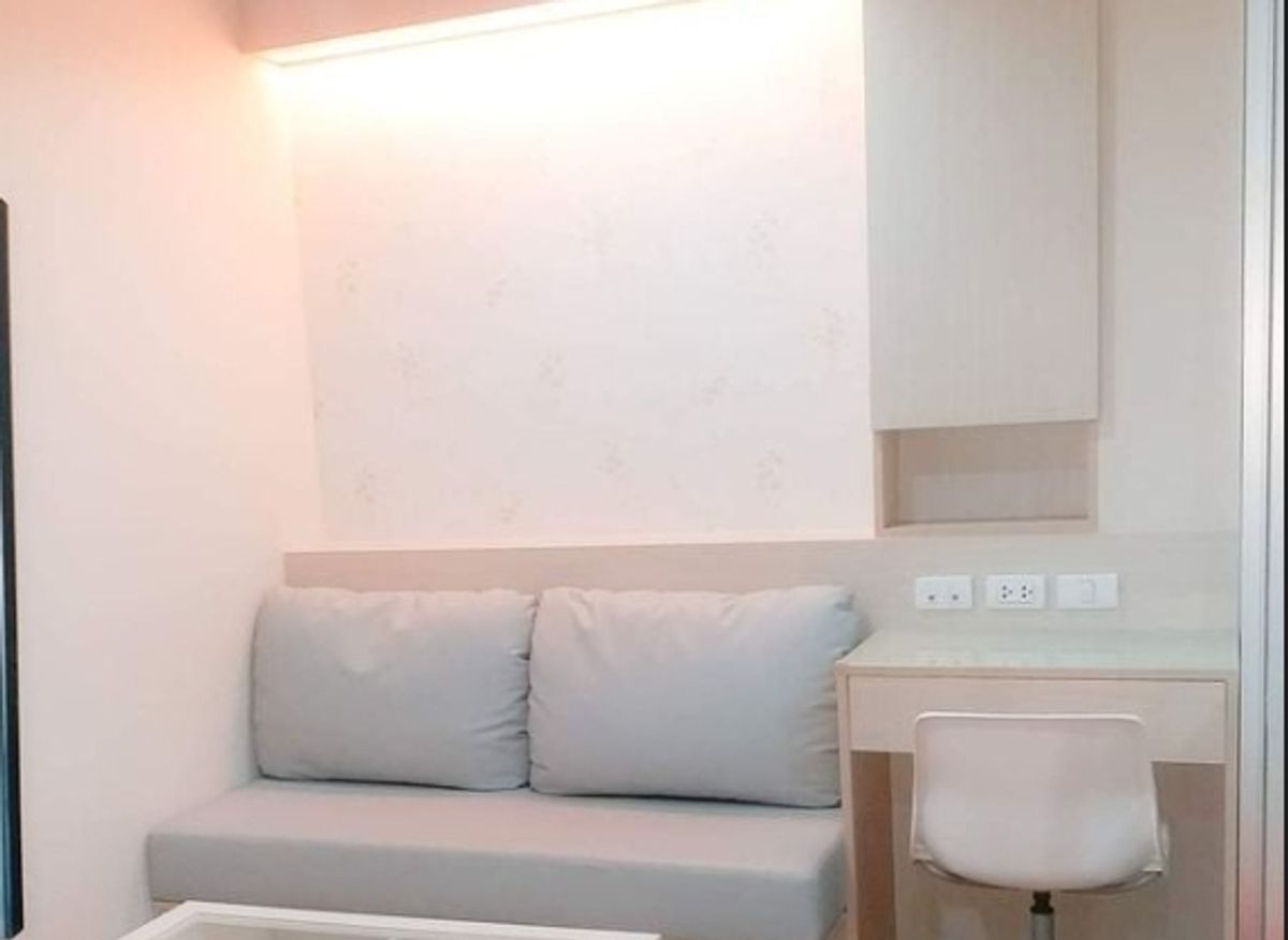 For RentCondoRama9, Petchburi, RCA : #Lumpini Park Rama 9 -Ratchada -1, 1 Bedroom, 1 kitchen, full furniture, rental price 10,000 baht