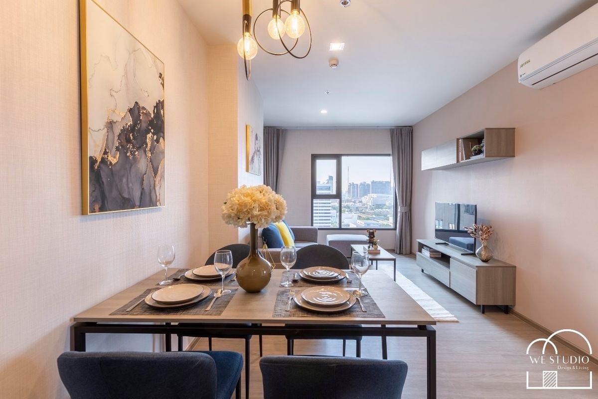 For SaleCondoRama9, Petchburi, RCA : Sell ​​The Base, Petch Buri, Thonglor, size 61 SQ.M 2 BED 2 Bath, only 7.79 MB. Free central 5 years.