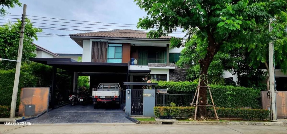 ขายบ้านลาดกระบัง สุวรรณภูมิ : ขายบ้านเดี่ยว มัณฑนา อ่อนนุช-วงแหวน 4 (ถนนเมน+ขายถูก+ราคาพร้อมคุย)