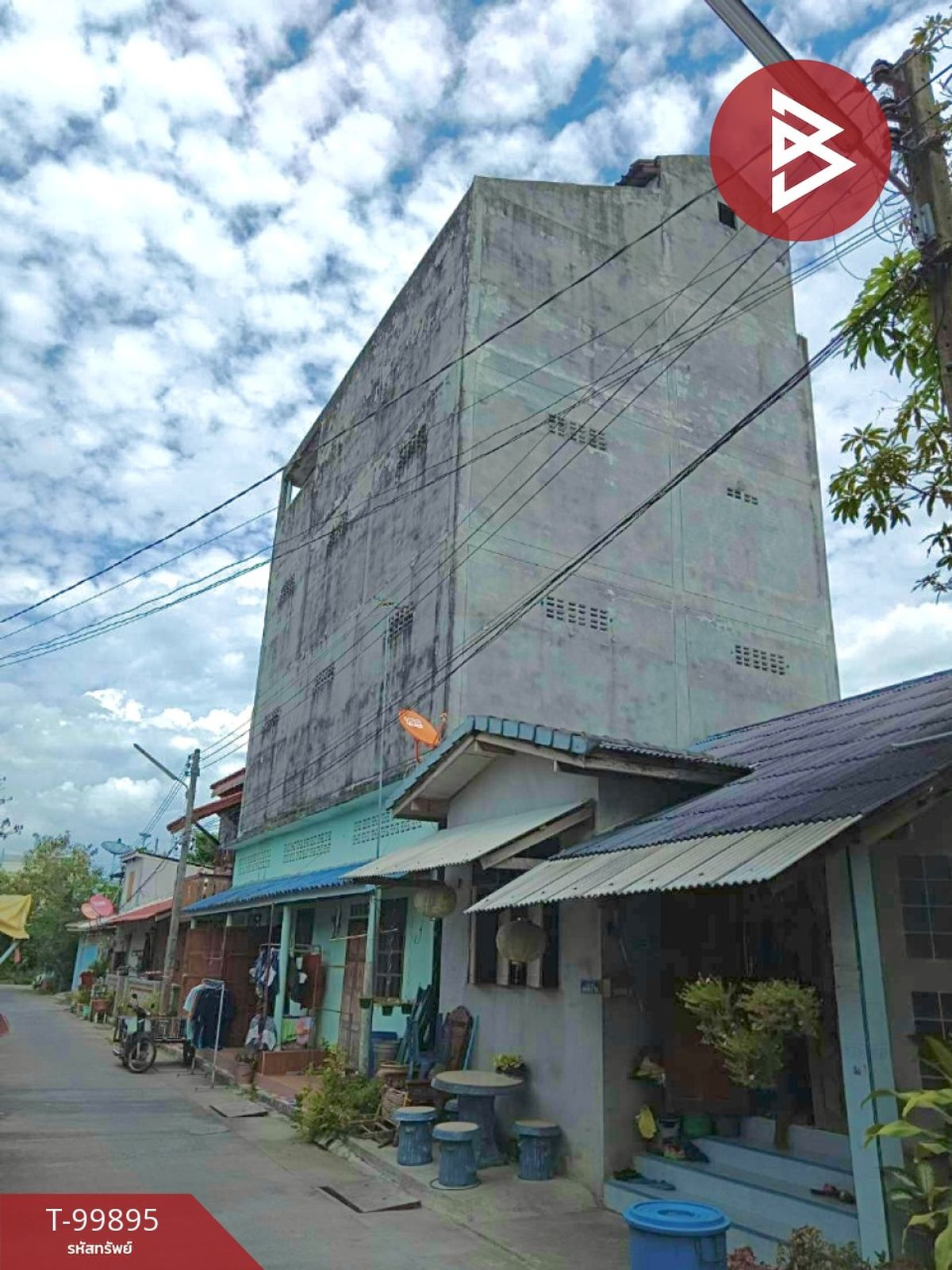 ขายอาคารพาณิชย์นครศรีธรรมราช : ขายอาคารพาณิชย์ 3 คูหา เนื้อที่ 26.6 ตร.วา ปากพนัง นครศรีธรรมราช