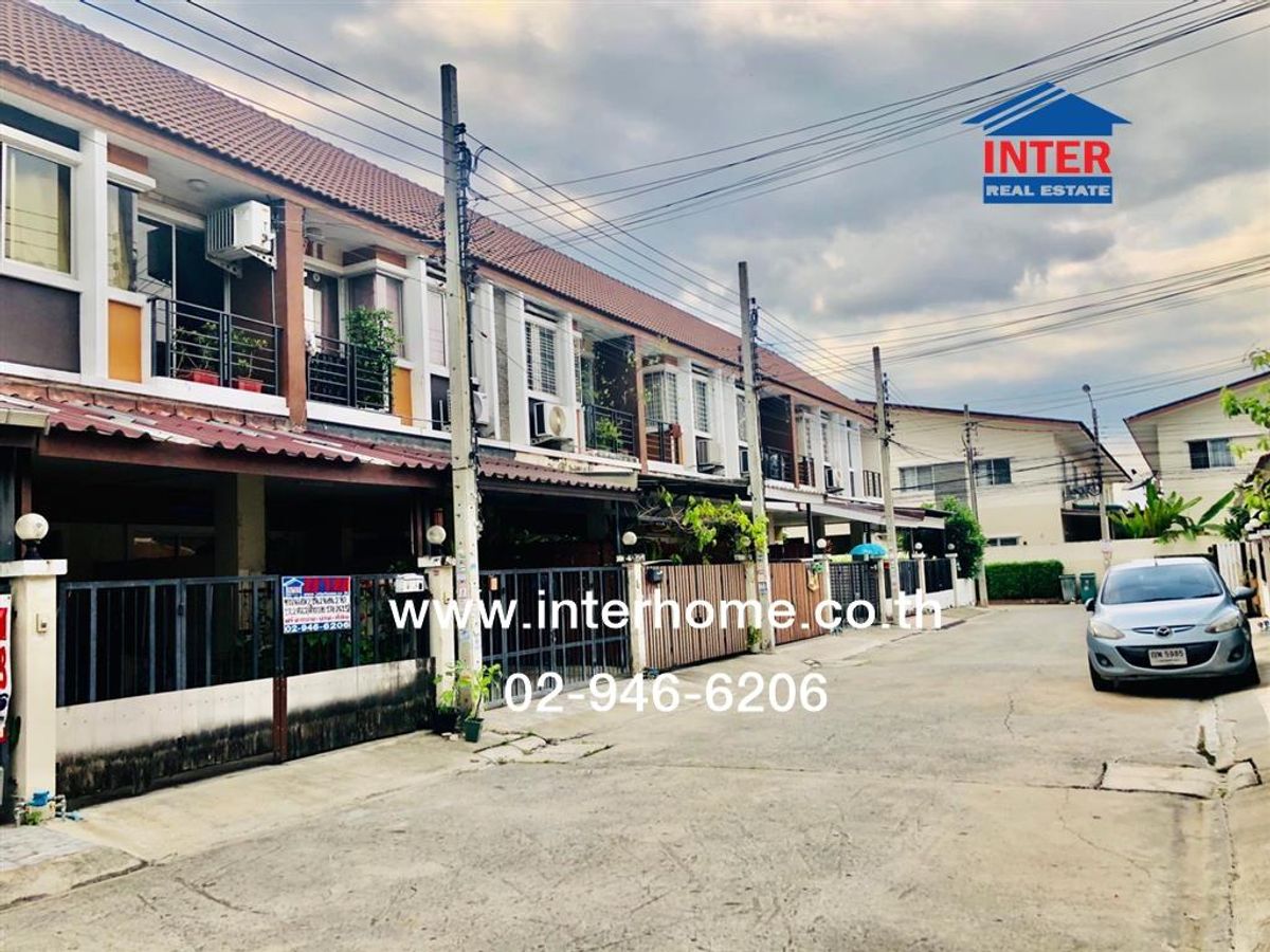ขายทาวน์โฮมนวมินทร์ รามอินทรา : ทาวน์โฮม 2 ชั้น 17.2 ตร.ว. หมู่บ้านจามจุรี พาร์ค ซอยสุขาภิบาล5 ซ.5 แยก2 ถนนรามอินทรา ถนนสุขาภิบาล5 เขตบางเขน กรุงเทพมหานคร