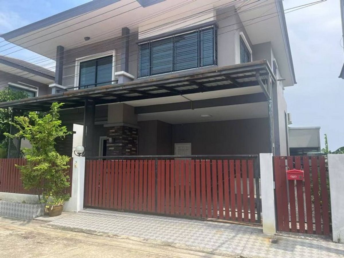 ให้เช่าบ้านนวมินทร์ รามอินทรา : RH1296 ให้เช่า เฮ้าส์ เดอะฮัมบูร์ก ถ. หทัยราษฎร์ 4 ห้องน้อน 3 ห้องน้ำ พร้อมอยู่ ใกล้ซาฟารี เวิลด์