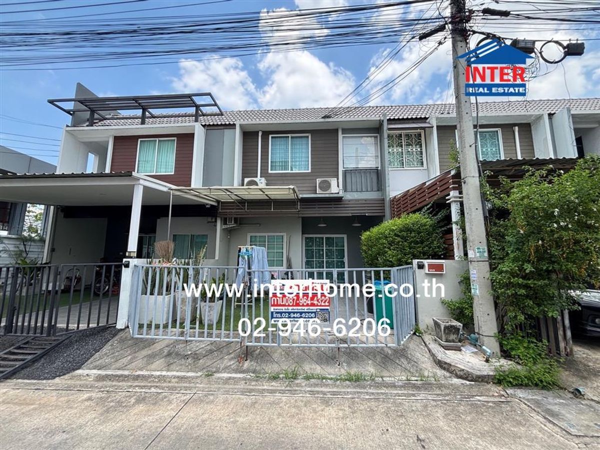 ขายทาวน์โฮมวิภาวดี ดอนเมือง หลักสี่ : ทาวน์เฮ้าส์ 2 ชั้น 20 ตร.ว. หมู่บ้านเดอะ คัลเลอร์ส ดอนเมือง-สรงประภา ถนนร.พ.ช. ปทุมธานี ถนนนาวงประชาพัฒนา เมืองปทุมธานี ปทุมธานี