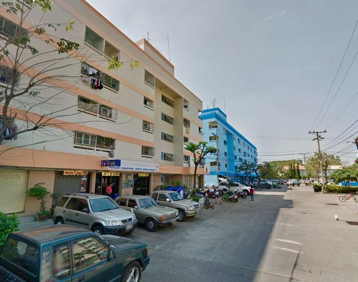 ขายคอนโดเกษตร นวมินทร์ ลาดปลาเค้า : ขายมหาทรัพย์คอนโดทาวน์ อาคาร 5 ชั้น 4 ขนาด 26.25 ตร.ม. ราคา 350,000 บาท(พร้อมโอน) (N.1708)