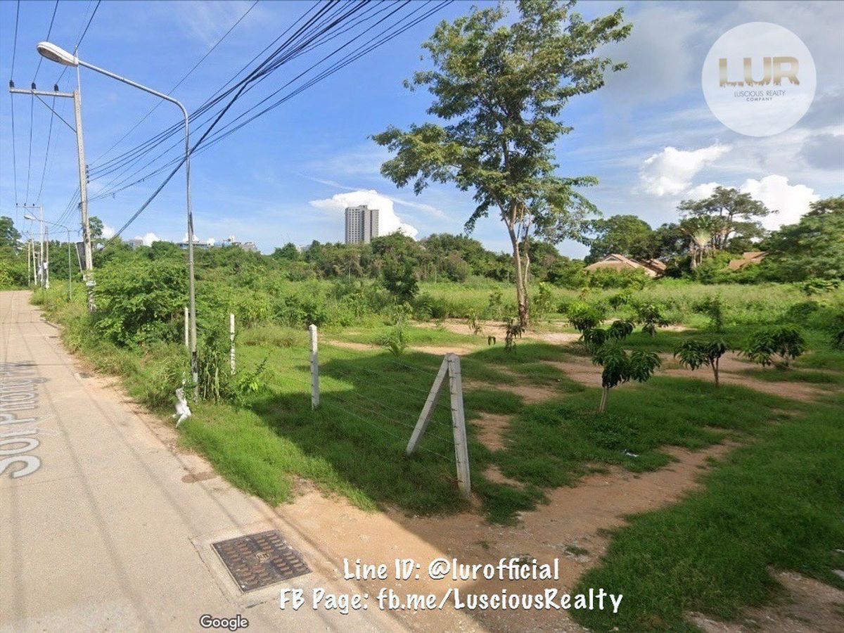 ขายที่ดินพัทยา บางแสน ชลบุรี สัตหีบ : ขายที่ดิน 1 ไร่ 1 งาน 83 วา 5 นาทีถึงหาดพัทยาเหนือ แหล่งชุมชน แหล่งการค้า วาละ 150,000 บาท (ราคาต่อรองได้)