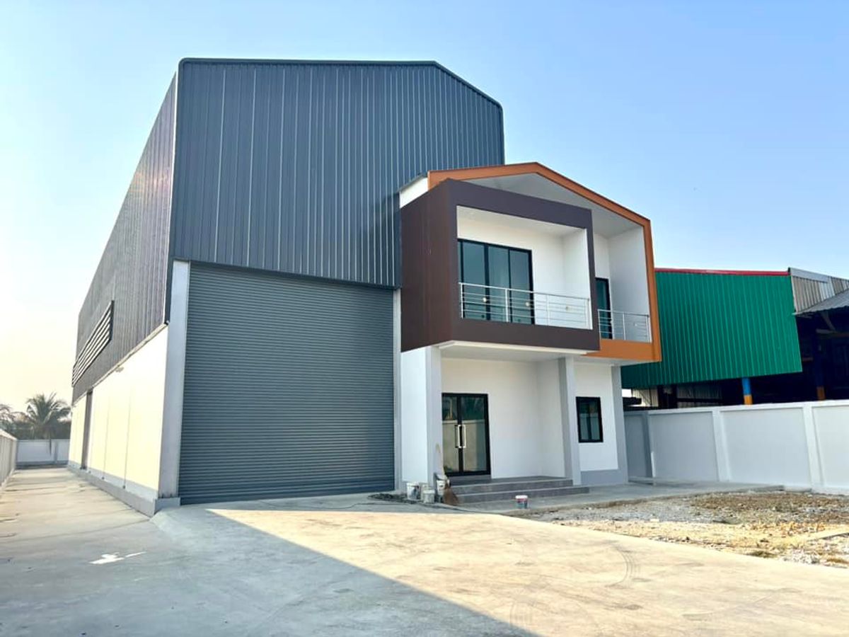 ขายโรงงานมหาชัย สมุทรสาคร : ขายโรงงานโกดังสร้างใหม่ มือหนึ่ง ขนาด 1 ไร่ ต.บ้านเกาะ อ.เมือง จ.สมุทรสาคร