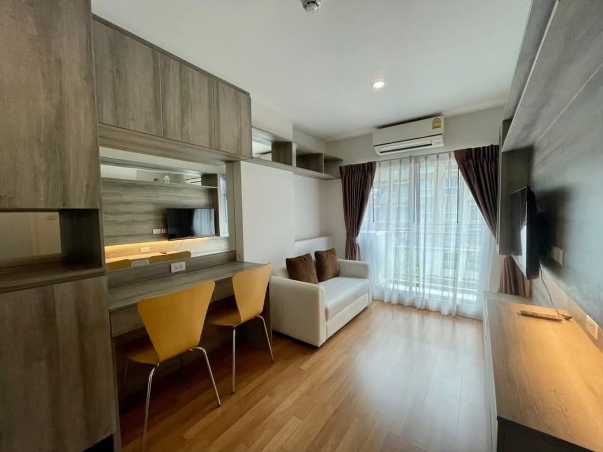 For RentCondoBangna, Bearing, Lasalle : 🏬ให้เช่าห้องสวย Lumpini place bamgna km.3 ( ลุมพินี เพลส บางนา กม.3 ) 🛏️ 1 ห้องนอน 🛁 1 ห้องน้ำ ขนาด 27ตรม. ตึก B ชั้น 4  ✨ ราคา 9,000บาท ✨ ใกล้เซ็นทรัลบางนา