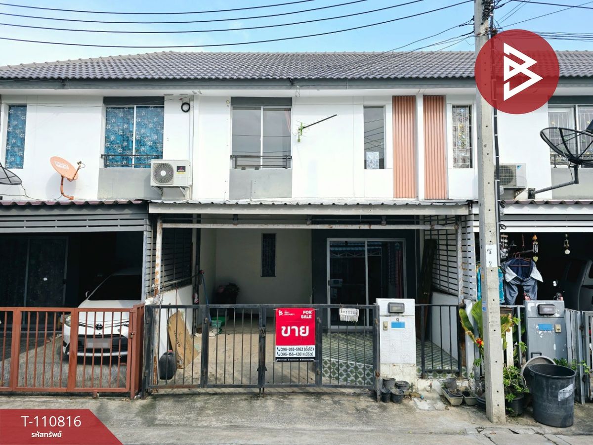 ขายทาวน์โฮมสมุทรปราการ สำโรง : ขายทาวน์เฮ้าส์ หมู่บ้านพฤกษา 77/1 สุขสวัสดิ์-กาญจนาภิเษก สมุทรปราการ