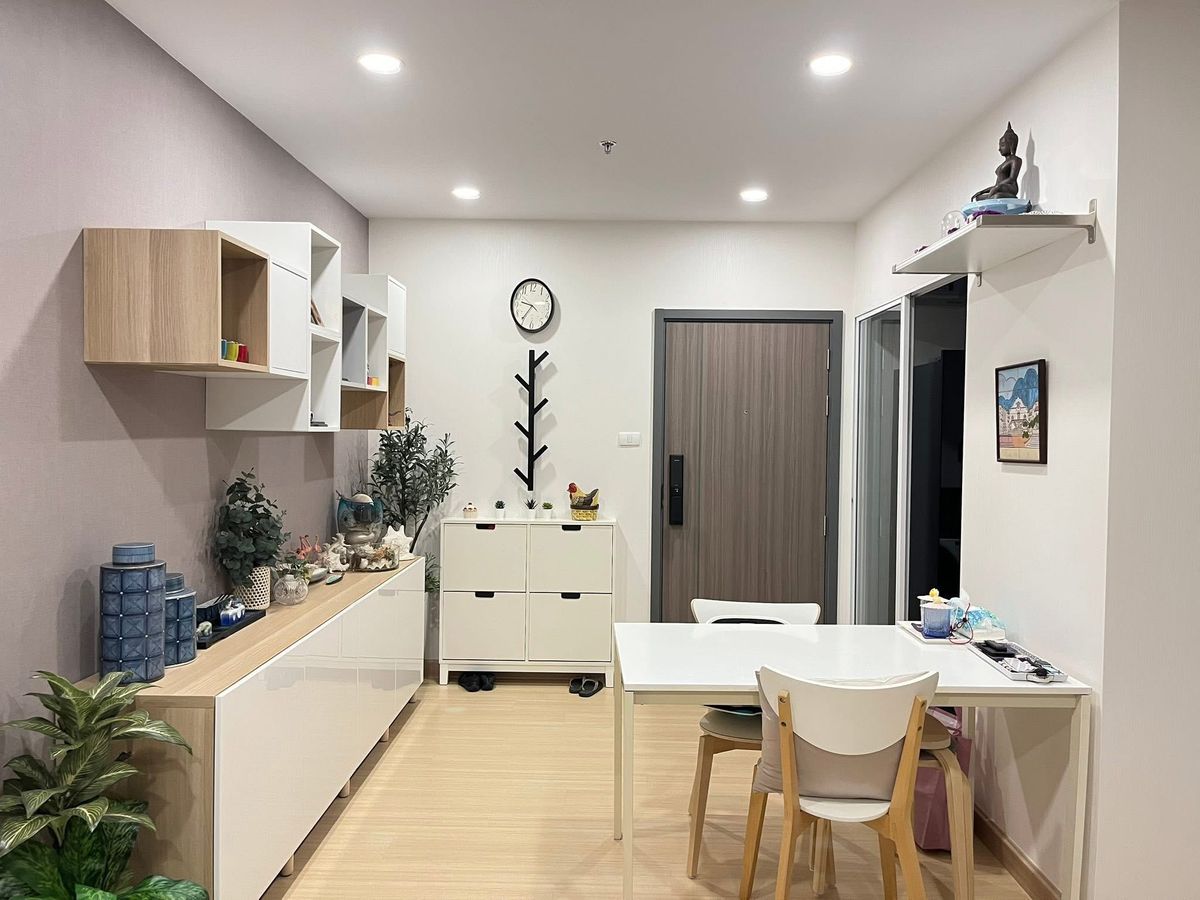 For SaleCondoRamkhamhaeng, Hua Mak : ❤️‍🔥 Beautiful room, complete furniture+electrical appliances ❤️‍🔥