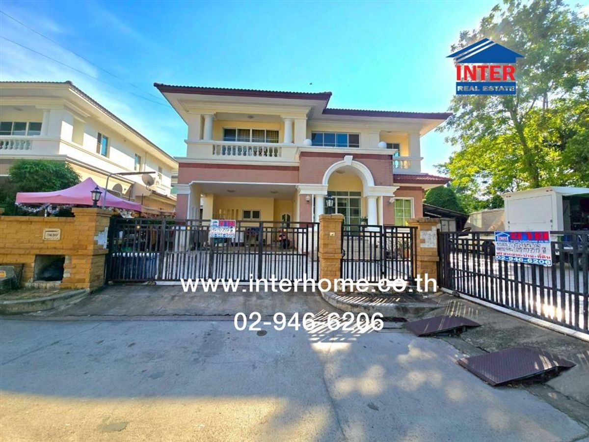 ขายบ้านสมุทรปราการ สำโรง : บ้านเดี่ยว 2 ชั้น 112 ตร.ว. หมู่บ้านนันทวัน ศรีนครินทร์ ซอยนันทสิริ2 ถนนศรีนครินทร์ ถนนเทพารักษ์ เมืองสมุทรปราการ สมุทรปราการ