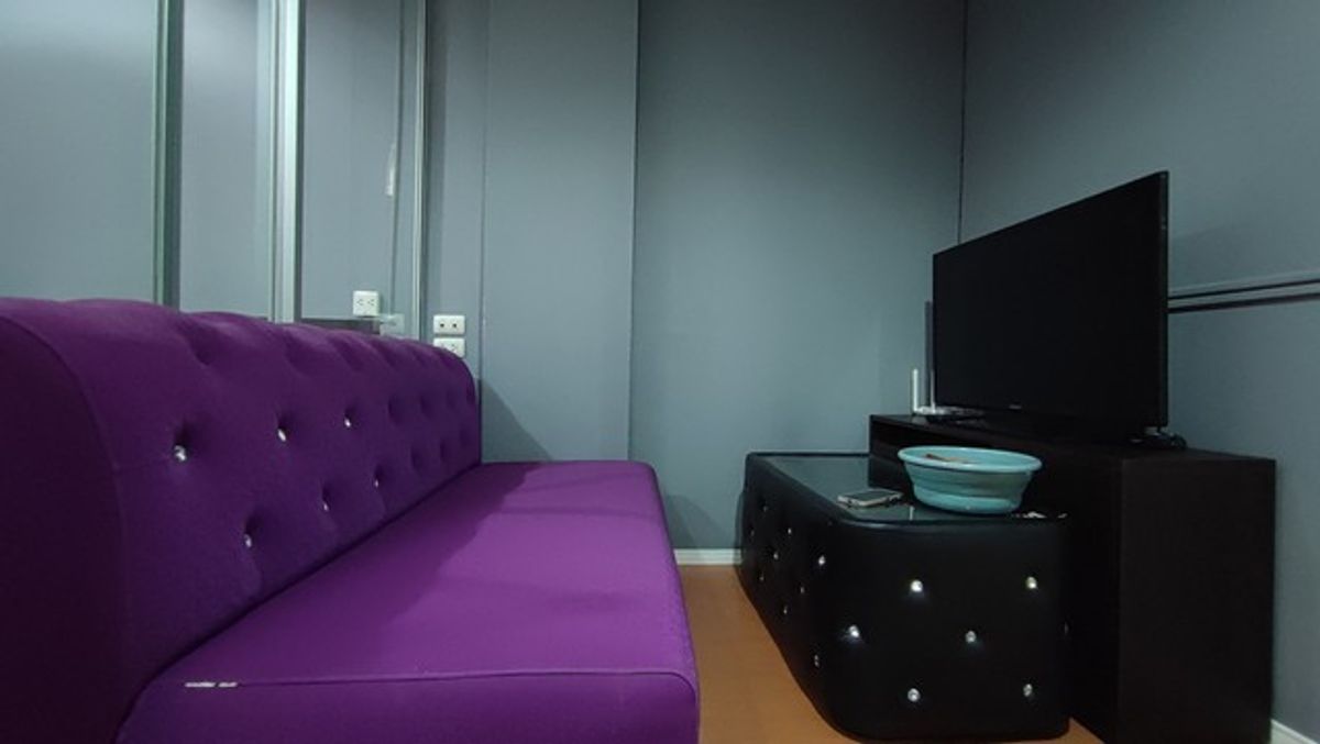 ให้เช่าคอนโดเสรีไทย-นิด้า : Lumpini Condo Town Nida Serithai ลุมพินี คอนโดทาวน์ นิด้า เสรี เครื่องใช้ไฟฟ้าเฟอร์ครบแอร์ 2 ตัว