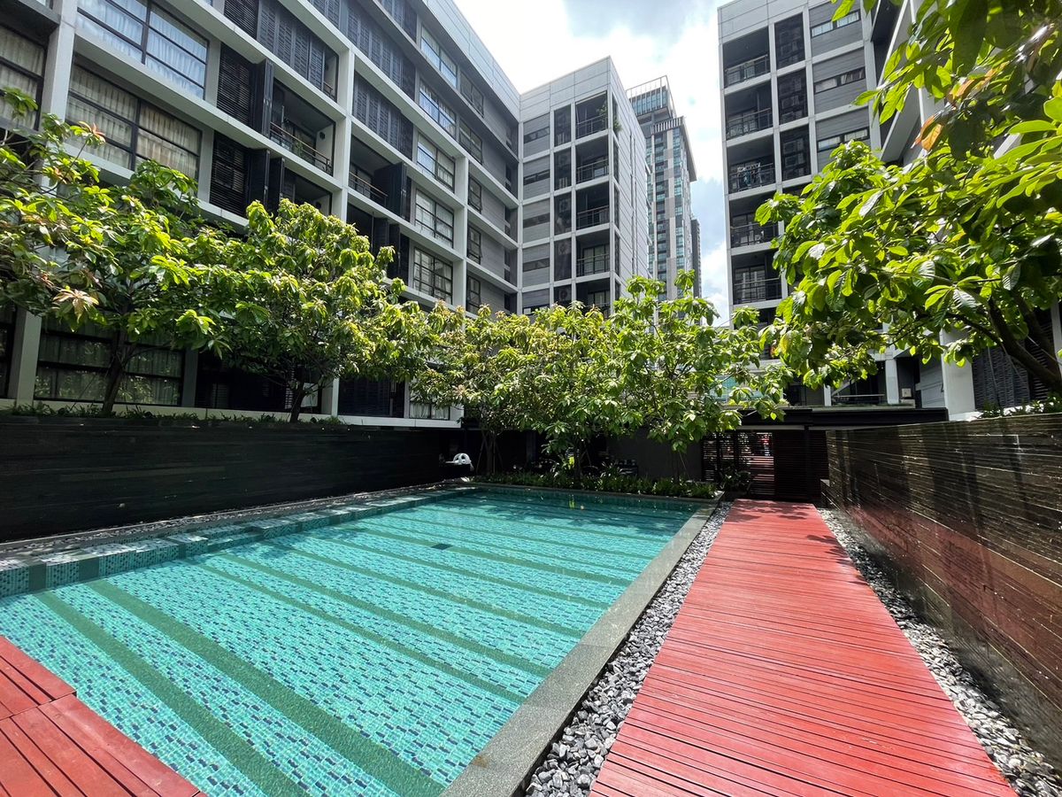 ให้เช่าคอนโดสุขุมวิท อโศก ทองหล่อ : ✨โหมด Sukhumvit 61✨Special 1B 1B Size 55, View Pool, ตกแต่งอย่างสมบูรณ์, ให้เช่า 35,000 THB/MOTH‼ (FERN📲 081-5965196)