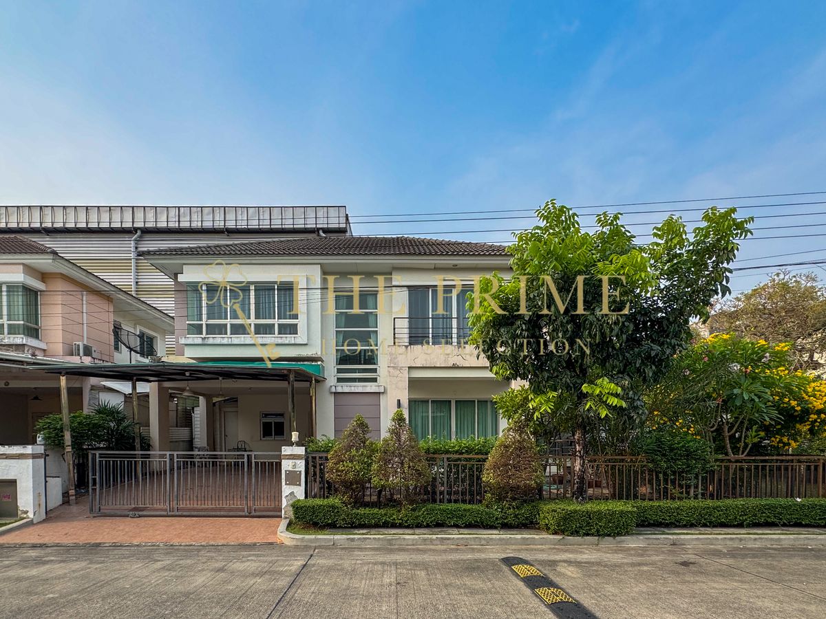 For SaleHouseLadkrabang, Suwannaphum Airport : Quick 2-story house for sale. Life Bangkok Boulevard Wongwaen-Onnut Life Bangkok Boulevard Ring-Onnut Nok-014