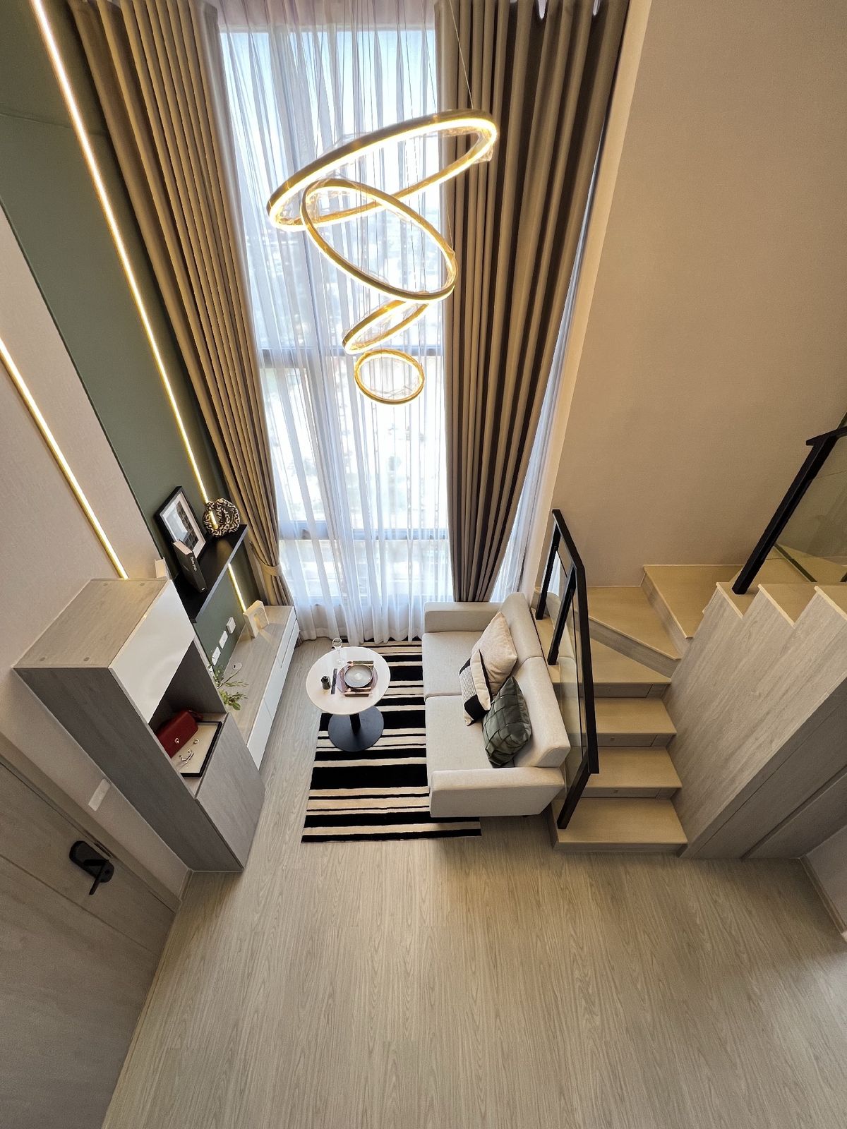 For SaleCondoSeri Thai, Ramkhamhaeng Nida : The decoration room is ready to be the largest of the project.