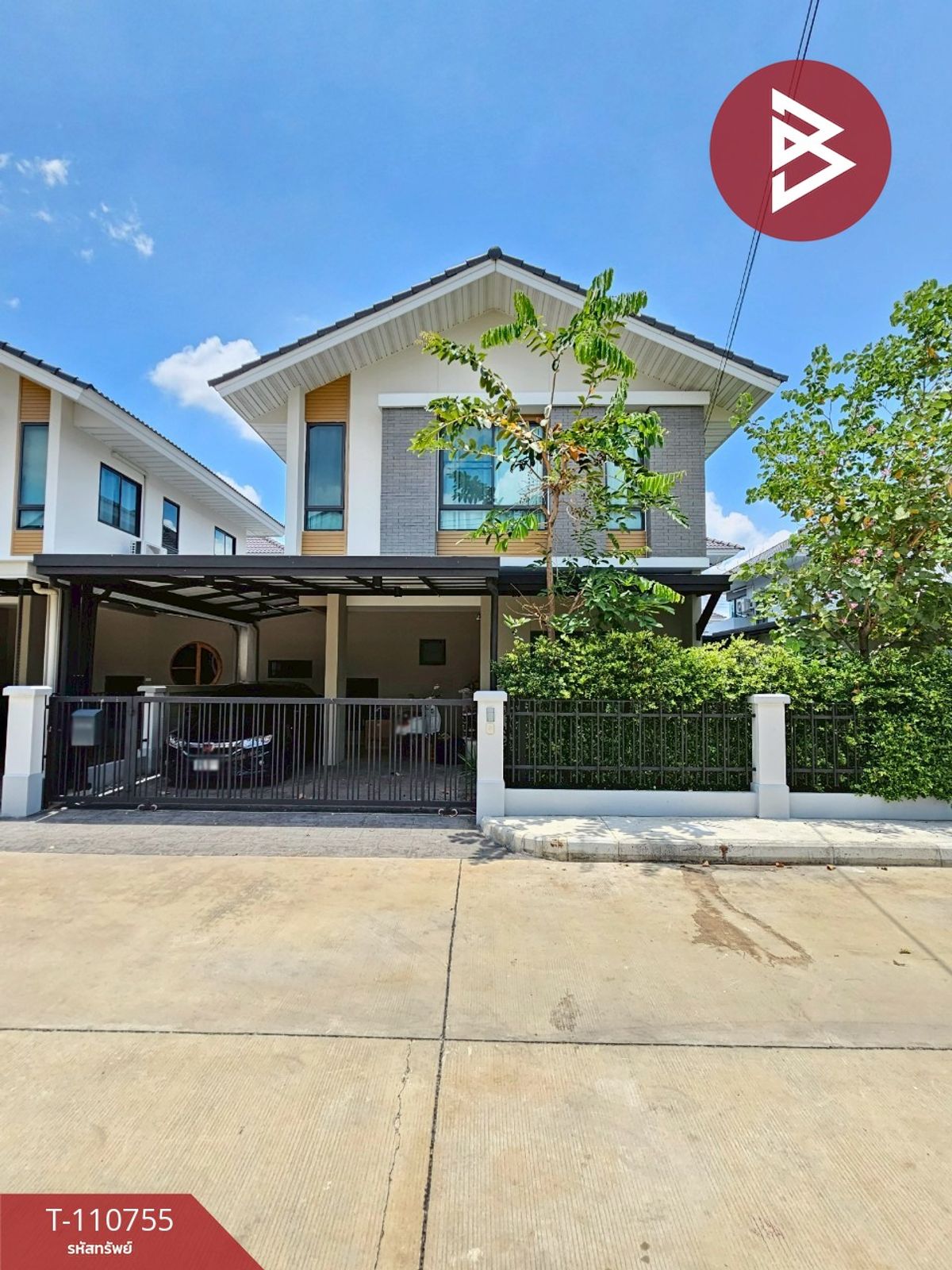 บ้านปทุมธานี รังสิต ธรรมศาสตร์ :  ขาย/เช่าบ้านแฝด หมู่บ้านเพอร์เฟค เพลส รังสิต-ทางด่วนบางพูน สวนพริกไทย ปทุมธานี